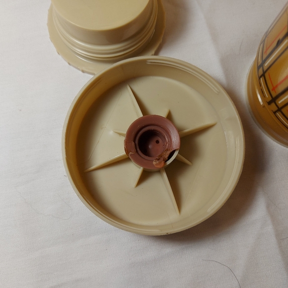 Vintage Aladdin Classic Plaid 10 Oz Best Buy Vacuum Thermos Wide Mouth Bottle - Picture 7 of 8